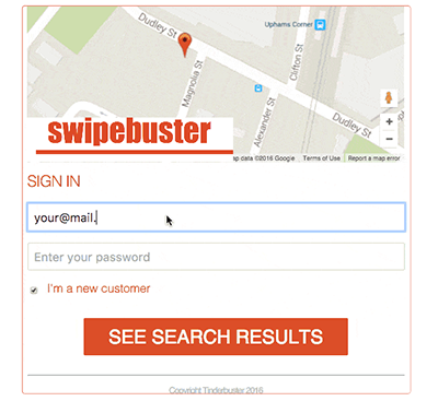 Swipebuster: scopri se il tuo partner usa Tinder