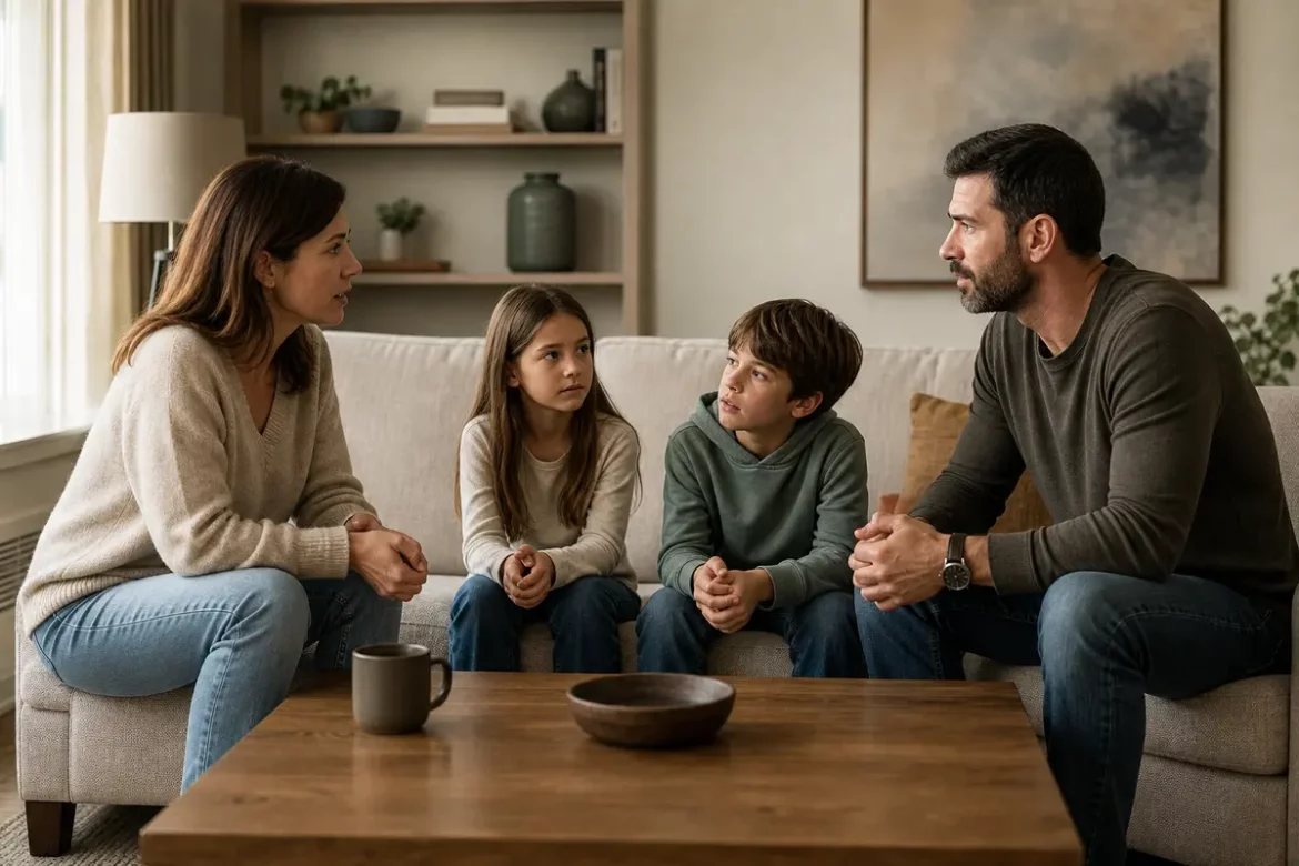 Come parlare ai figli di un tradimento senza coinvolgerli nel conflitto